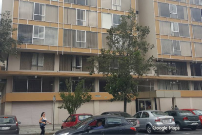 El edificio Dinadep queda a dos kilómetros del palacio legislativo.