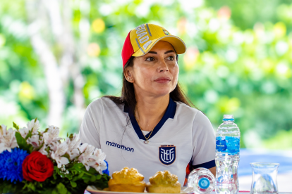 Luisa González busca calificar su candidatura  la Prefectura de Manabí para las seccionales 2026.