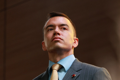 Daniel Noboa, presidente de Ecuador.