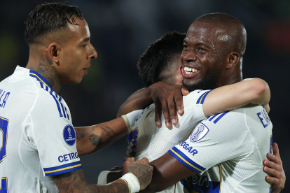 Enner Valencia realizó su debut con Boca Juniors.