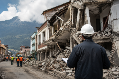 El cumplimiento de las normas de construcción es clave para reducir los riesgos ante terremotos en Ecuador.