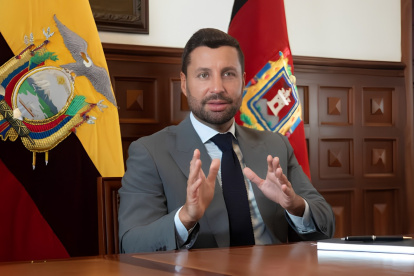 Michele Sensi-Contugi, fue colaborador cercano de Daniel Noboa.