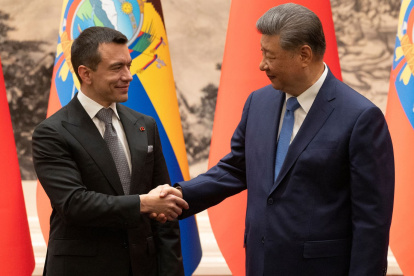 La visita del presidente Noboa al presidente de China Xi Jinping, en Pekín. refleja el pragmatismo de Ecuador entre dos potencias, pues mantiene excelentes relaciones con Estados Unidos.