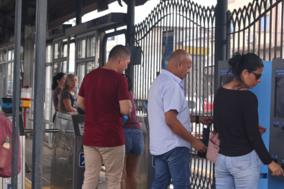El robo se registró en la estación Florida, ubicada en la vía a Daule.