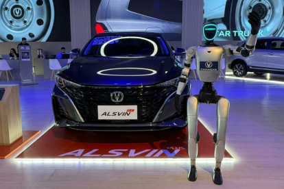 Chang se convirtió en una de las grandes atracciones del Autoshow, donde Changan también presentó el nuevo Alsvin Plus.