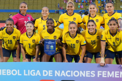Selección ecuatoriana de fútbol femenino.
