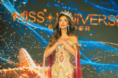 Nadia Mejía dejó de ser Miss Universo Ecuador.