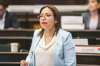 Eliana Correa es asambleísta por la Revolución Ciudadana.