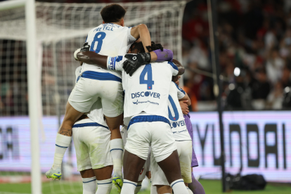 Liga de Quito celebra su victoria ante Mirassol con Gonzalo Valle como una de sus figuras.
