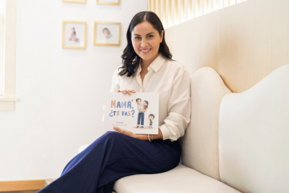 El cuento infantil está inspirado en su experiencia como madre y profesional.