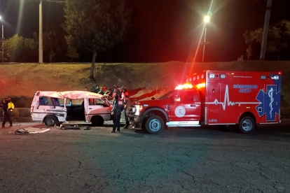 El siniestro ocurrió en la av. Simón Bolívar, en el sector de la Loma de Puengasí.