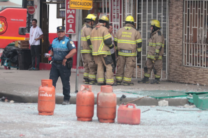 La explosión ocurrió la mañana de este domingo 23 de agosto en el bloque 11 de El Fortín, en Guayaquil.