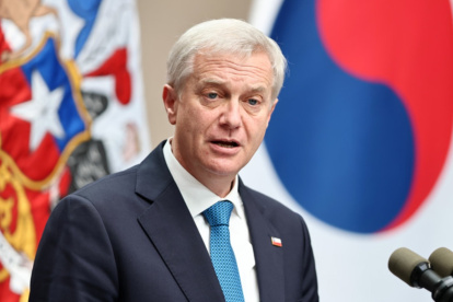 El presidente de Chile, José Antonio Kast, en el Palacio de la Moneda, en Santiago (Chile).