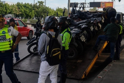 El control dejó 32 motocicletas retenidas por incumplir las normas de tránsito.