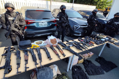 Operativo Factoría halló una tonelada de cocaína en Guayas