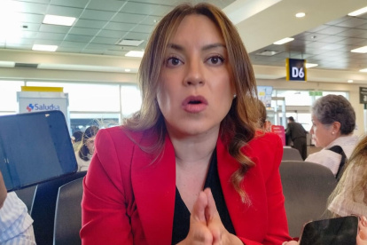 Mishele Mancheno dijo que la Asamblea no bloquea el caso Fiorella.