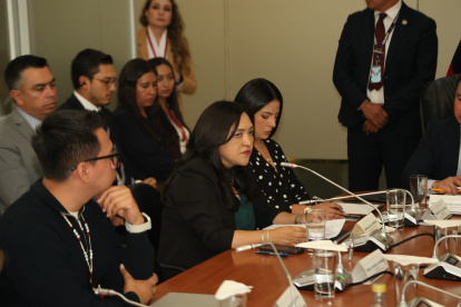 Gabriela Sulca, subcontralora de Auditoría, compareció este 26 de agosto de 2026 en la Comisión de Fiscalización.