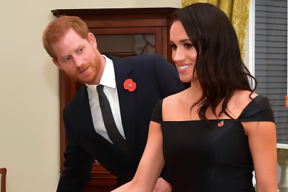 El príncipe Harry y Meghan Markle.