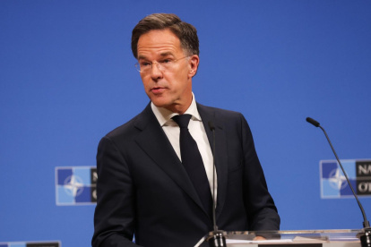 El secretario general de la OTAN, Mark Rutte.