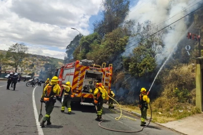 El incendio ocurrió el 26 de agosto en Monjas y afectó más de 1.200 metros cuadrados de vegetación.