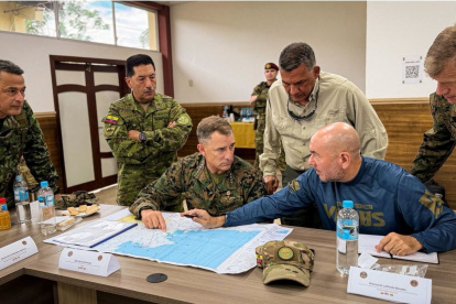 EE. UU., Ecuador y Colombia analizaron una base binacional en la frontera.