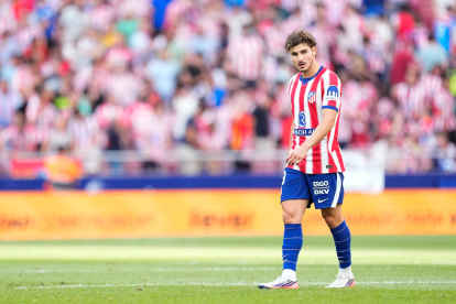 Julián Álvarez fue rechazado por el público de Atlético de Madrid.