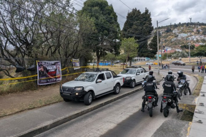 La reconstrucción de los hechos contó con policías, familiares del acusado y de Lizeth Bunshi, pero fue suspendida por problemas logísticos.