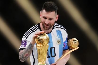 Lionel Messi en el Mundial de Fútbol 2026.