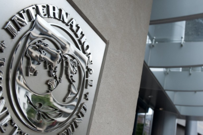 La sede del Fondo Monetario Internacional, en Washington DC. El organismo revisará el desempeño económico del Ecuador el 15 de septiembre de 2026.