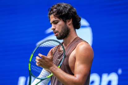 Carlos Alcaraz, tenista español en el US Open 2026.
