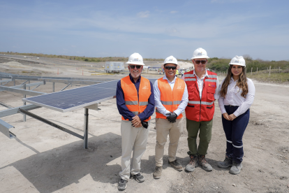 Faro San Marco avanza en Santa Elena con la instalación de su primer panel solar bifacial, como parte de un proyecto fotovoltaico de 75 MWp de capacidad inicial.
