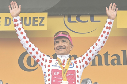 Richard Carapaz ha ganado elGiro de Italia, la Vuelta a España y la reina por excelencia, el Tour de France, y además le ha dado medalla de oro olímpica a Ecuador.