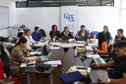 Sesión de la Comisión Ciudadana de Selección del Fiscal General del Estado.
