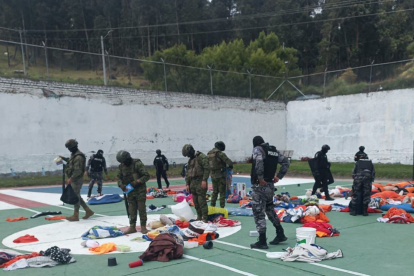 El apoyo complementario de las Fuerzas Armadas se dará en las cárceles.