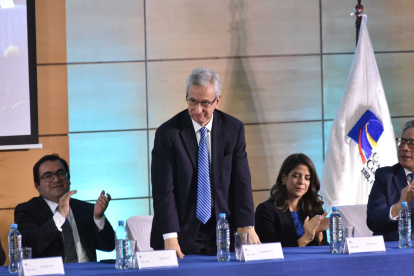 Daniel Noboa acepta la renuncia de Enrique Herrería en la Secretaría Jurídica de la Presidencia.