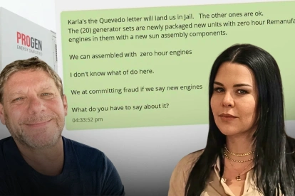 La conversación entre Karla Saud y John Manning demuestra que ambos conocían la falsedad de los documentos presentados a Celec.