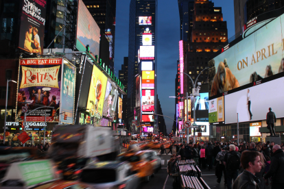 Times Square, Nueva York, escenario del ataque que enluta a una familia ecuatoriana.