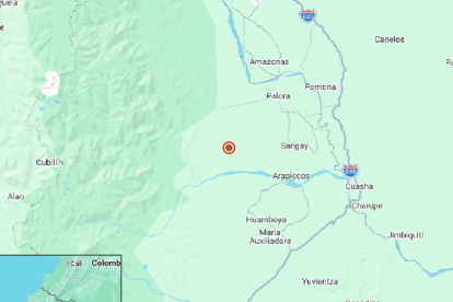 Temblor hoy en Ecuador.
