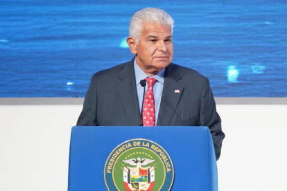 José Raúl Mulino, presidente de la República de Panamá.