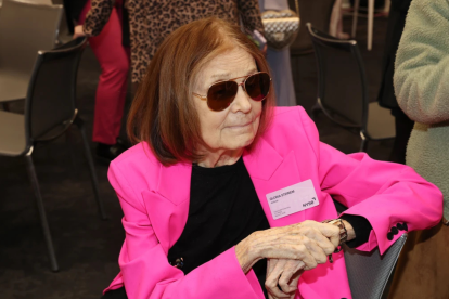 Gloria Steinem, periodista, escritora y una de las figuras más influyentes del movimiento feminista de Estados Unidos.