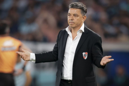 Marcelo Gallardo fue múltiples veces campeón con River Plate.