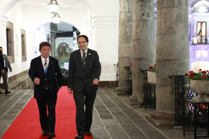 Visita del canciller japonés, Motegi Toshimitsu, en agosto de 2026.