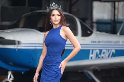Alejandra Orellana llevará la belleza, el carácter y las raíces manabitas al escenario internacional.