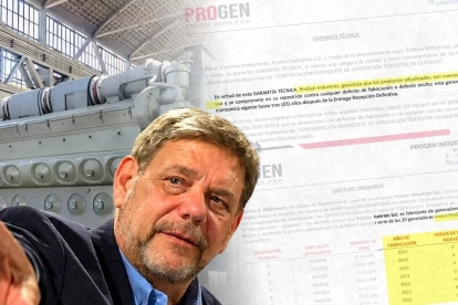 Las garantías técnicas y cartas de fabricante firmadas por Progen certificaban expresamente que los generadores eran nuevos. Pero John Manning dice que les falsificaron.