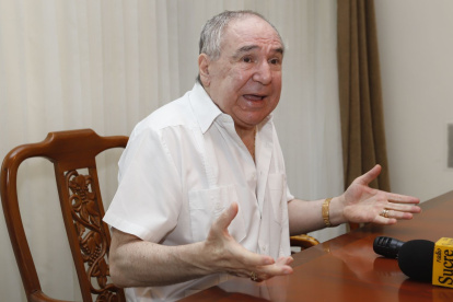 El expresidente de Ecuador, Abdalá Bucaram Ortiz.