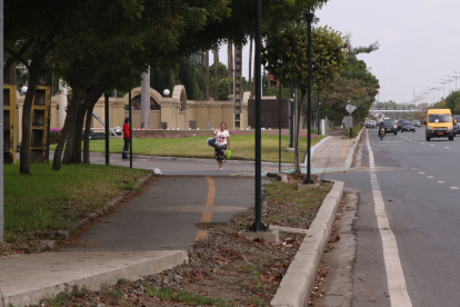 En el sitio donde ocurrió el siniestro vial, en el kilómetro 2 de la avenida Samborondón, comenzará la caminata en honor a Mónica Martinich Cohn.