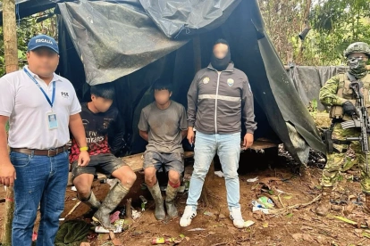 En la intervención fueron aprehendidas nueve personas, presuntamente vinculadas a los Comandos de la Frontera (CDF)