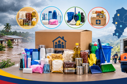 La Secretaría Nacional de Gestión de Riesgos adquirió 78.385 kits de emergencia, entre alimentos, artículos de higiene, productos de limpieza y paquetes de primera respuesta humanitaria, ante el fortalecimiento de las condiciones asociadas al fenómeno de El Niño.