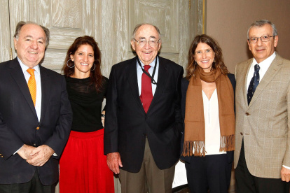 El empresario Mario Rivadeneira en una reunión del Consejo Empresarial de América Latina (CEAL), en 2015