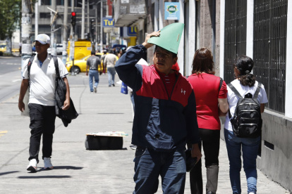 Inamhi alerta calor y radiación UV extrema del 9 al 12 de septiembre en Quito e Ibarra.
